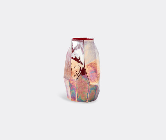 POLSPOTTEN 'Graphic Luster Vase' red