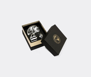 Simone Guidarelli Home 'Tangerine Garden' lidded espresso cup and saucer, black and white MULTICOLOUR SIMO26SOU983MUL