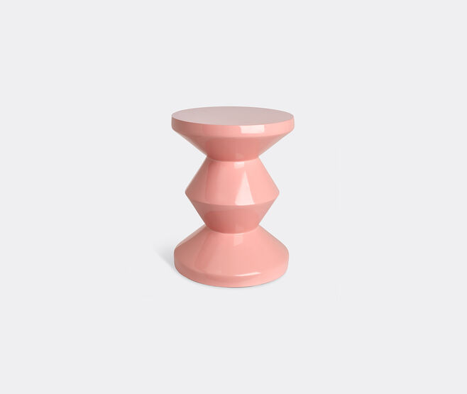POLSPOTTEN 'Zig Zag' stool, pink PINK POLS22ZIG086PIN