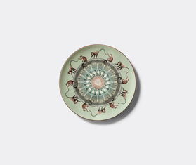 Les-Ottomans Plate 'Monkeys' MULTICOLOUR OTTO17PLA215MUL