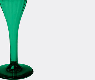 La DoubleJ 'Scallion' vase, green GREEN LADJ23SCA090GRN