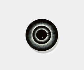 Serax 'D&eacute;' dessert plate, variation 4, set of two, white and black WHITE SERA24PLA937WHI