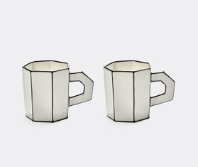 Serax 'Carte Blanche' mug, set of two, white WHITE SERA25TEA768WHI