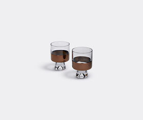 Tom Dixon &#39;Tank&#39; low ball glasses, set of two MULTICOLOUR TODI15TAN961TRA
