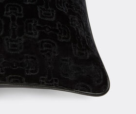 Gucci 'Horsebit' jacquard cushion, black BLACK GUCC23CUS579BLK