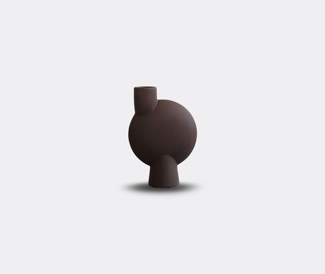 101 Copenhagen 'Sphere' bubl vase, medium, chocolate brown BROWN COPH26SPH333BRW