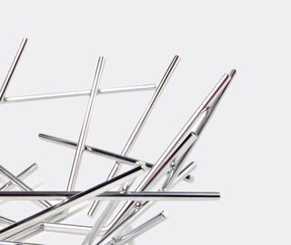 Alessi 'Blow Up' basket SILVER ALES21BLO097SIL