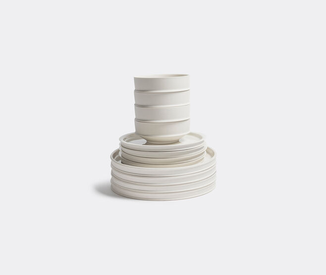 Serax 'Dune' dinner set, 12 pieces, white WHITE SERA24SER987WHI