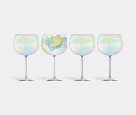 LSA International 'Bubble' balloon glass, set of four WHITE LSAI21BUB662TRA