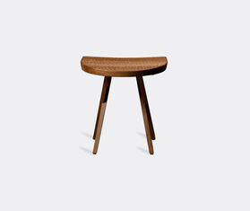 Zanat &#39;Touch Half Moon&#39; stool, oak LIGHT BROWN ZANA20TOU701BRW