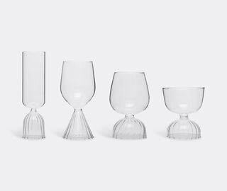 Ichendorf Milano 'Tutu' flute, set of six TRANSPARENT ICMI22TUT576TRA