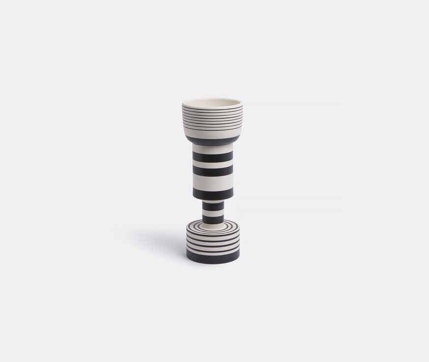 Bitossi Ceramiche 'Calice' vase Black, White BICE15VAS028BLK