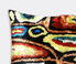 Les-Ottomans Silk velvet cushion, black  OTTO22VEL042MUL