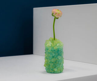 Mineral Series 'Crystal' vase, ultra mini, green GREEN MISE26MIN732GRN