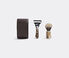 Lorenzi Milano Stag antler travelling shaving set Brown CEMI15TRA368BRW