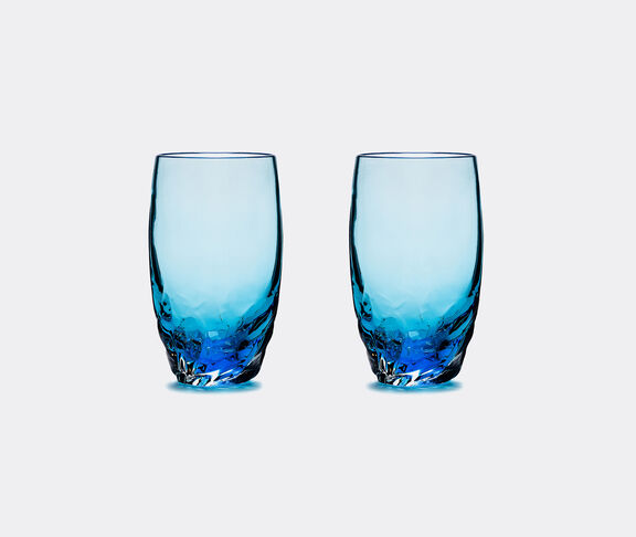 Stories of Italy 'Dattero' set of two glasses, blue Blue ${masterID}