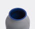 Bitossi Ceramiche 'Barrel' vase, small Grey, Blue BICE15VAS027GRY
