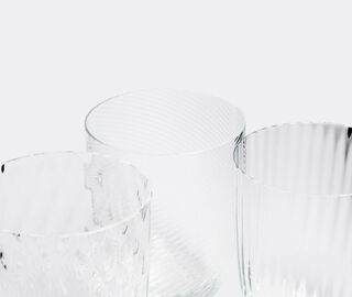 NasonMoretti 'Idra' water glass, set of six TRANSPARENT NAMO16WAT200TRA