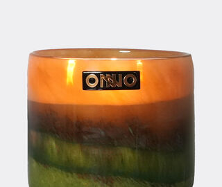 ONNO Collection 'Art Jane' candle True fig scent, small, green multicolor GREEN ONNO25JAN772GRN