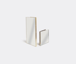 Marta Sala &Eacute;ditions 'SP1 Renoir' table mirror SILVER MSED18REN770BLK