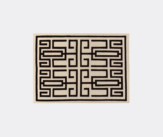 Amini Carpets 'Labirinto' rug, black black AMIN19LAB732BLK