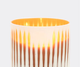 ONNO Collection 'Akosua White' candle, Sunset scent, small WHITE ONNO23CAN656WHI