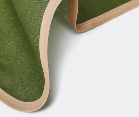 La DoubleJ 'Rainbow Bosco' large napkin, set of two GREEN LADJ23LAR413GRN