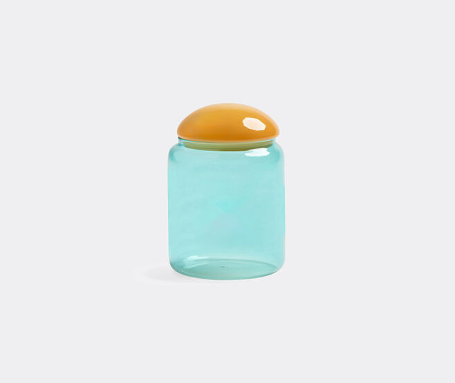 &k Amsterdam 'Puffy' jar, turquoise multicolor MULTICOLOUR AMST25JAR377MUL