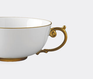 L'Objet 'Aegean' soup bowl with two handles, gold GOLD LOBJ23AEG445GOL
