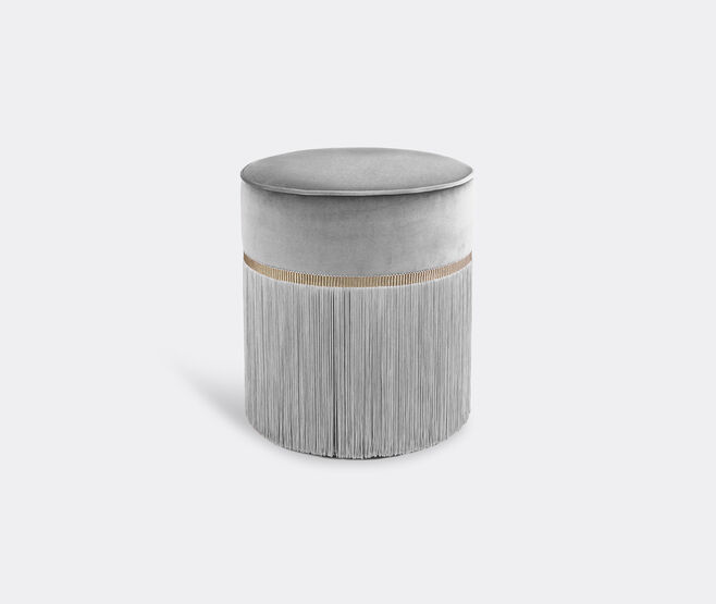 Lorenza Bozzoli Couture 'Couture' ottoman, medium, grey GREY LOBO20COU301GRY