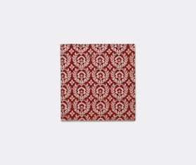 La DoubleJ &#39;Bordeaux Garland&#39; large napkin, set of two BURGUNDY LADJ23LAR550RED