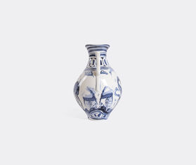 Seletti 'Classic On Acid, Ibex' vase, white and blue MULTICOLOUR SELE25POR738MUL