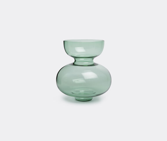 Georg Jensen Alfredo Glass Vase, Light Green undefined ${masterID} 2