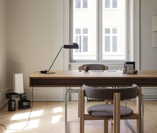 Karakter 'Domo' table lamp, black, US plug BLACK KARA22DOM458BLK
