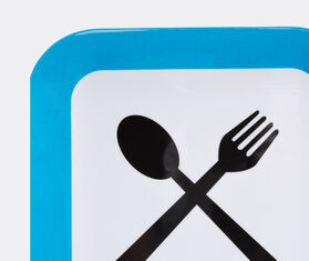 The Cottage Industry 'Cutlery' plate MULTICOLOUR COTT17PLA697BLU