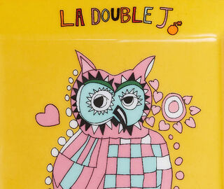 La DoubleJ 'Athena' trinket tray YELLOW LADJ19TRI687YEL