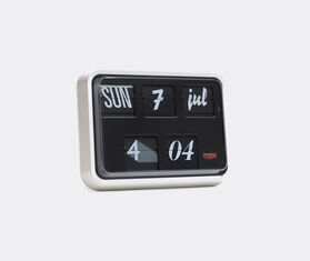 Established &amp; Sons 'Font' wall clock, medium BLACK ESTS18FON034BLK