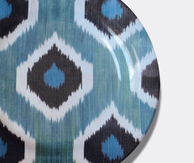 Les-Ottomans 'Ikat' plate, small MULTICOLOUR OTTO18IKA963MUL