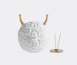 L'Objet 'Monster Ball' incense burner GOLD LOBJ19MON646WHI