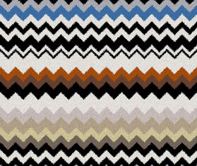 Missoni &#39;Best&#39; bath mat, black multicolor BLACK MIHO25BES156BLK