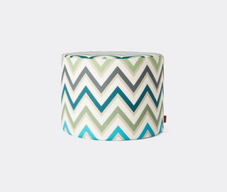 Missoni 'Watamu' cylindrical pouf, apple green multicolor MULTICOLOUR MIHO25WAT188GRN