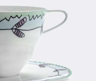 Serax 'Blossom Milk' cappuccino cup and saucer, set of two MULTICOLOUR SERA23CAP679MUL