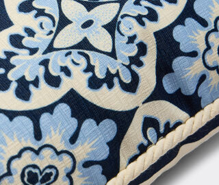 La DoubleJ 'Palazzo' cushion, small, blue MULTICOLOR LADJ26OUT829MUL