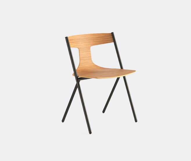 Viccarbe 'Quadra' chair LIGHT BROWN VICC21QUA044BRW