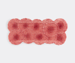 Bordallo Pinheiro 'Maria Flor' tray PINK BOPI22MAR018PIN