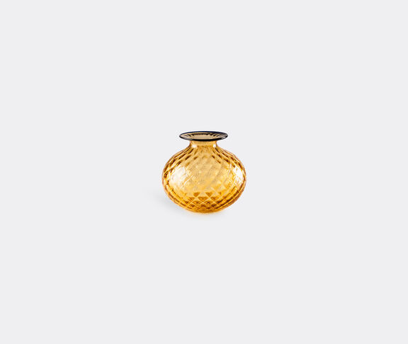 Venini 'Monofiore' rounded bottle, XS, yellow amber ${masterID}