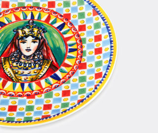 Dolce&amp;Gabbana Casa 'Carretto Siciliano' dessert plate, set of two MULTICOLOUR DGCA22SET521MUL