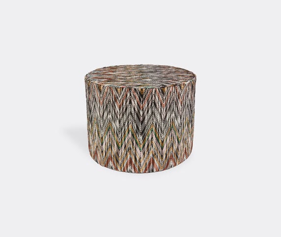 Missoni 'NY' cylindrical pouf BLACK MULTICOLOR MIHO23NYC945BLK