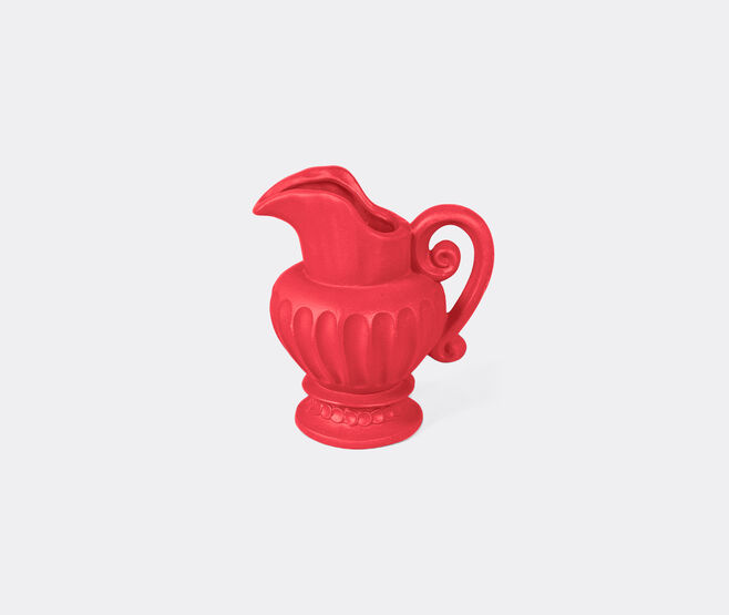 Seletti 'Magna Graecia, Caraffa' terracotta vase, bougainvillea pink PINK SELE26TER404PIN