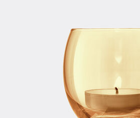 LSA International 'Polka' tealight holder, metallic, set of four MULTICOLOUR LSAI20POL655MUL